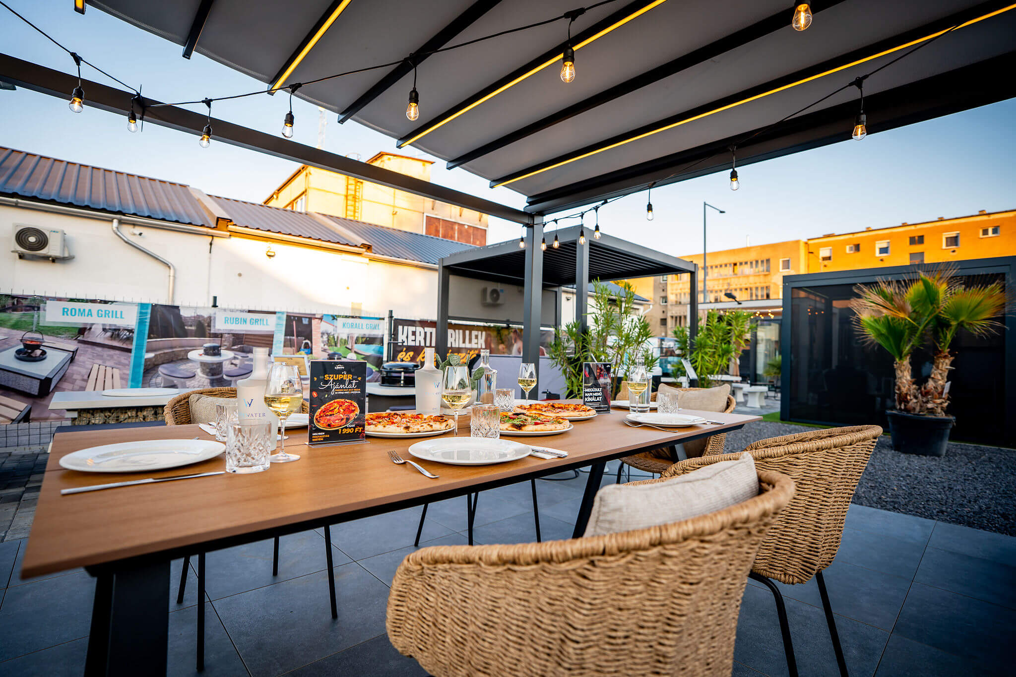 TerraZenit pergola részlet