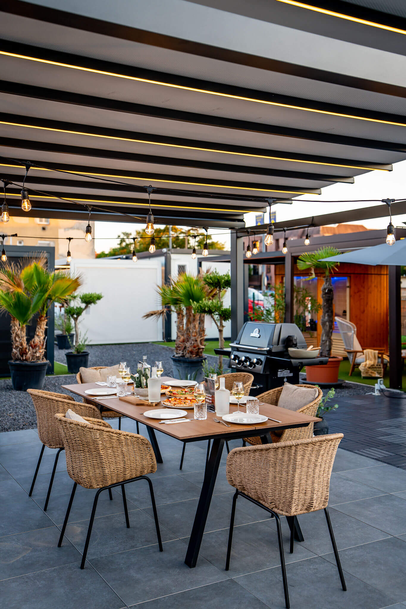 TerraZenit pergola belső